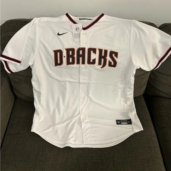 Nike Other - Nike Arizona Diamondbacks Baseball MLB White Jersey Men’s Size XL